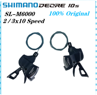 Shimano Deore M6000 2/3x10 Speed Front Shifter Lever SL-M6000 MTB Bicycle Shift Set Mountain Transmission Bike Parts Accesseries