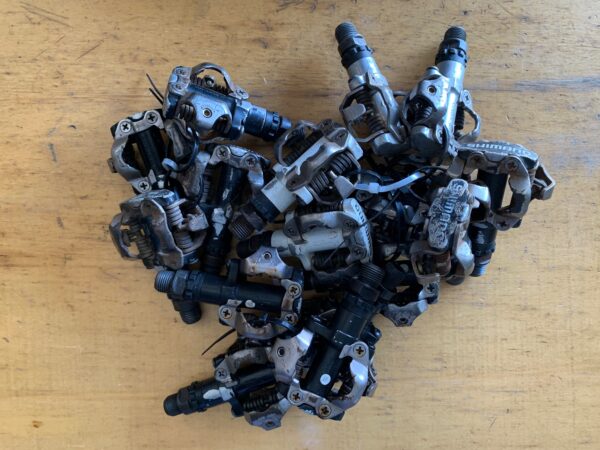 PRE-OWNED MTUMBA MTUSH  SHIMANO MTB SPD PEDALS