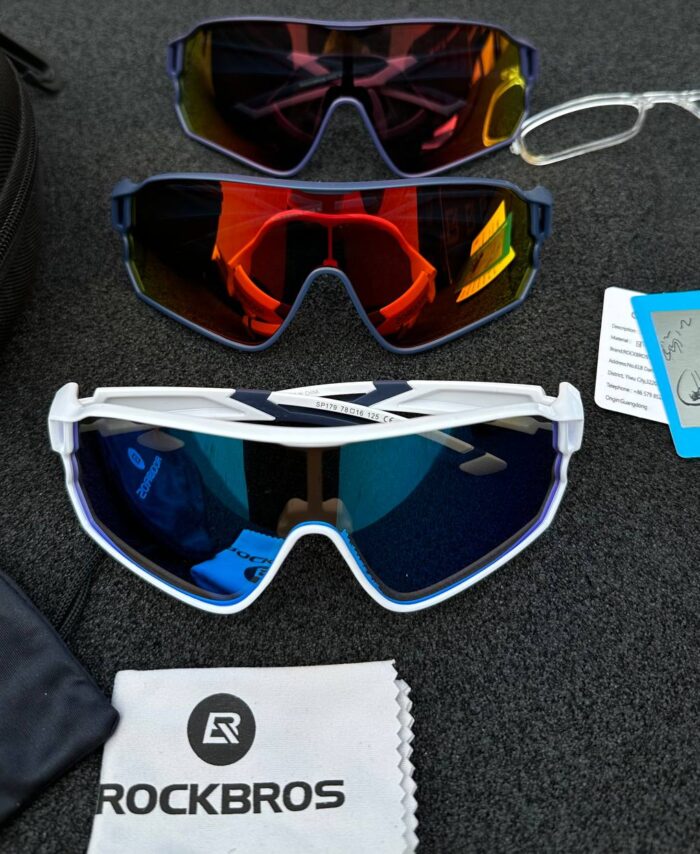 ROCKBROS Polarized Bike Glasses Outdoor UV400 Sun Protection Sports Eyewear Bicycle Sunglasses Unisex MTB Road Cycling Glasses