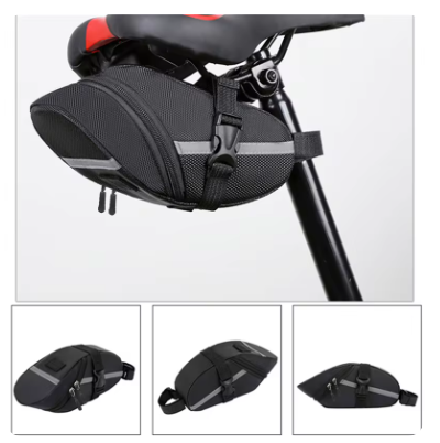 Mountain Bike Bag Bicycle Tail Bag Road Bike Riding Seat Saddle Bag Accessories